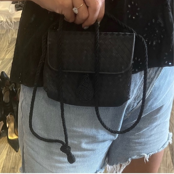 BOTTEGA VENETA VINTAGE BLACK BAG - Picture 4 of 7